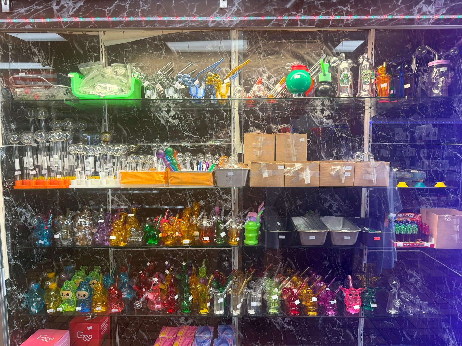 Glass accessories