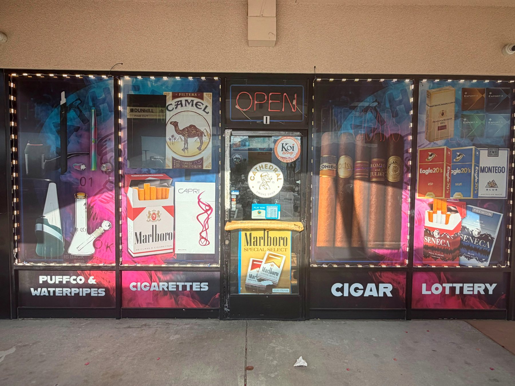 CATHEDRAL SMOKE SHOP storefront